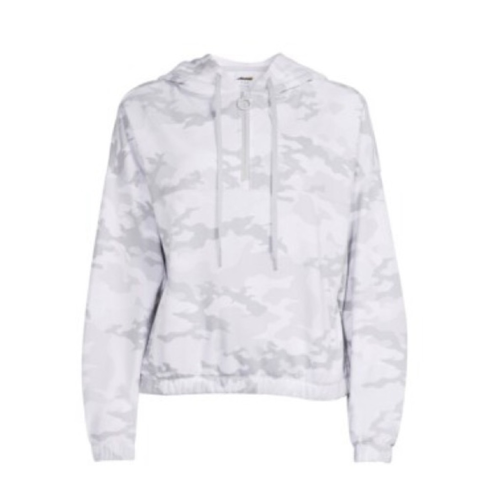 Avia Women's Grey Camouflage Hoodie Sweater XL